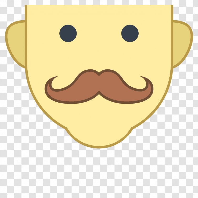 Smiley Clip Art - Goatee - Mustache Transparent PNG