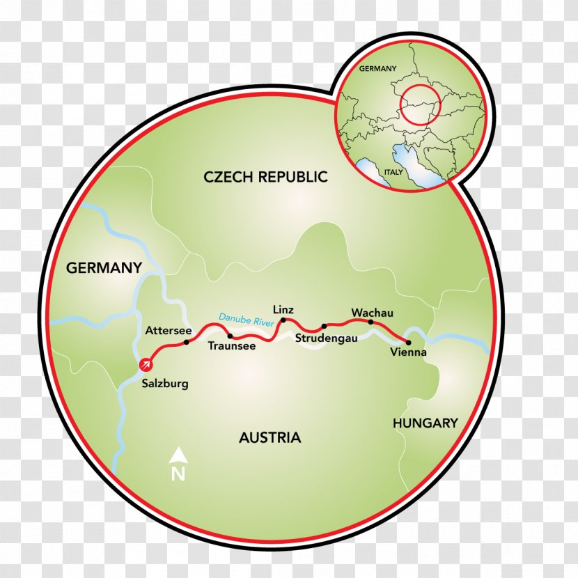 Salzburg Danube Vienna International Airport Bicycle Long-distance Cycling Route - Water - Viena Transparent PNG