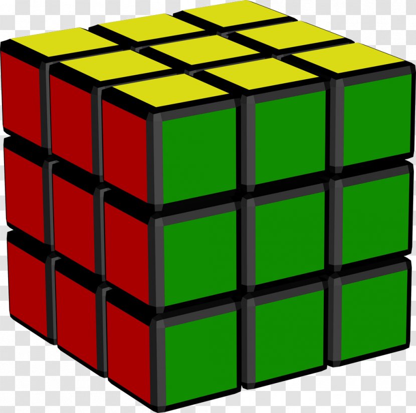 Rubiks Cube Clip Art - Threedimensional Space - Color Transparent PNG