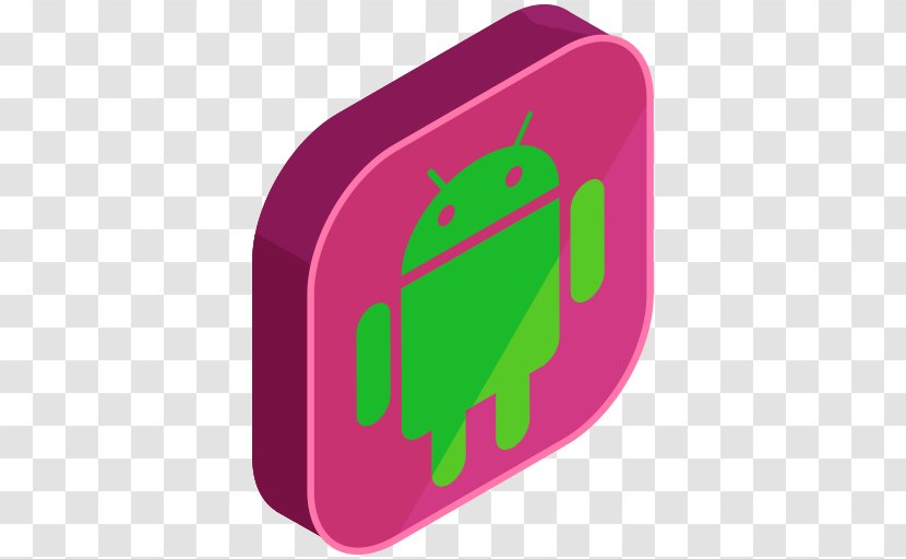 Android - Frog - Red Transparent PNG