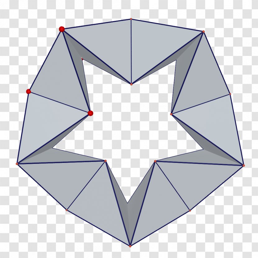 Triangle Circle Point Intersection Curve Plane - Paper Folding Fan Transparent PNG