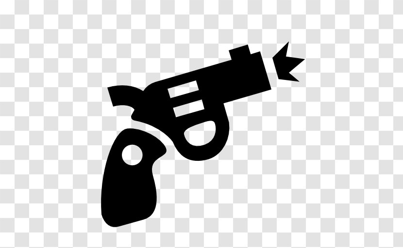Firearm Symbol - Black - Guns Transparent PNG