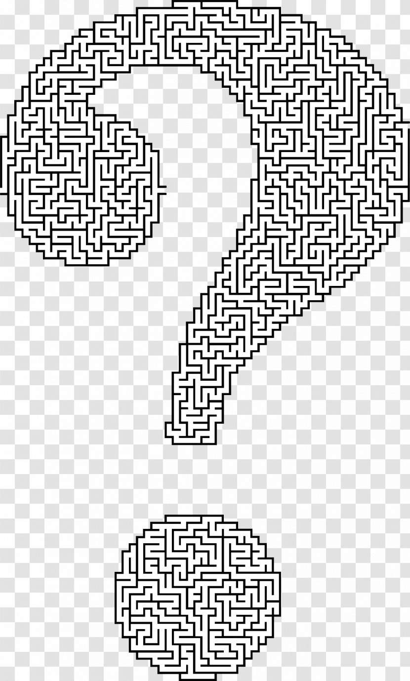 Axance Question Mark Maze Labyrinth - Frame Transparent PNG