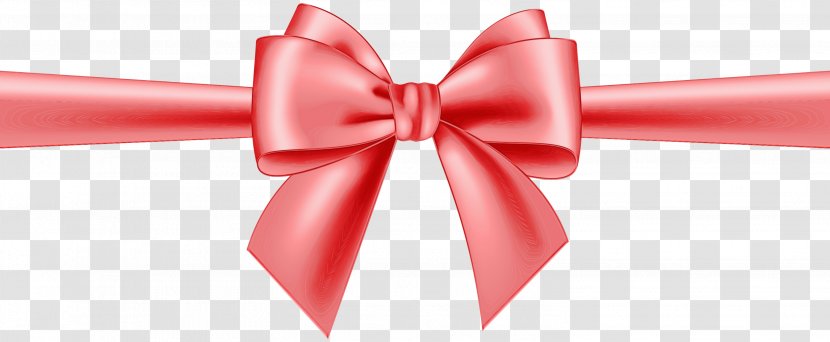 Bow Tie - Pink - Embellishment Gift Wrapping Transparent PNG