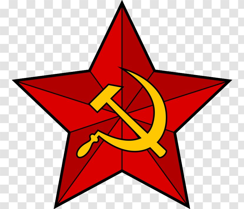 Soviet Union Hammer And Sickle Communism Red Star - Symbol - Lottery Transparent PNG