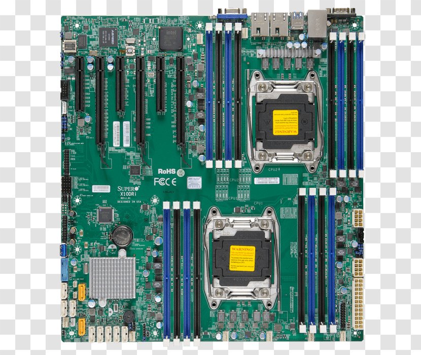 LGA 2011 PCI Express Motherboard DDR4 SDRAM Supermicro X10DRi - Electronics Transparent PNG