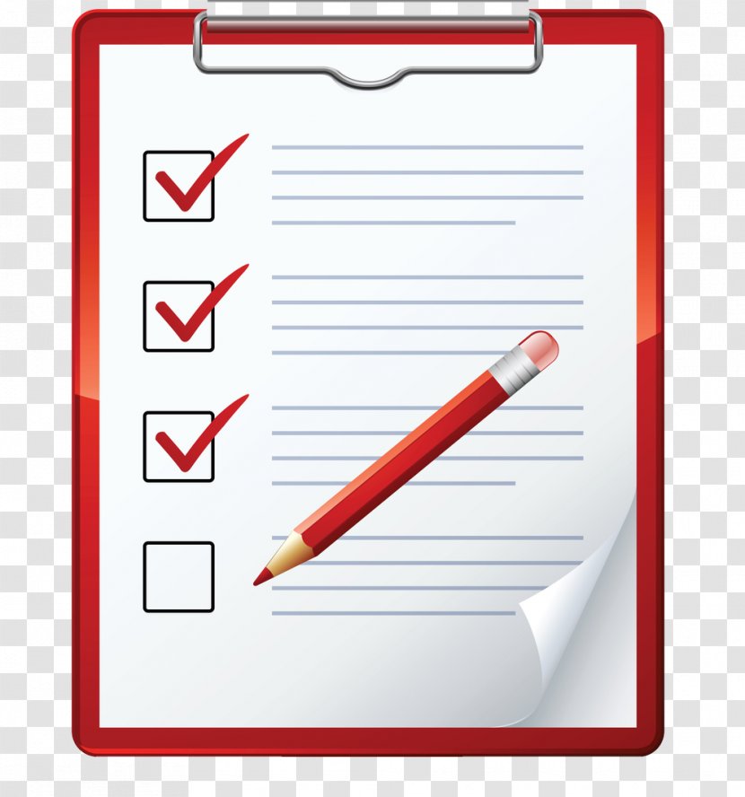 Checklist Check Sheet Business Management Clip Art - List Transparent PNG