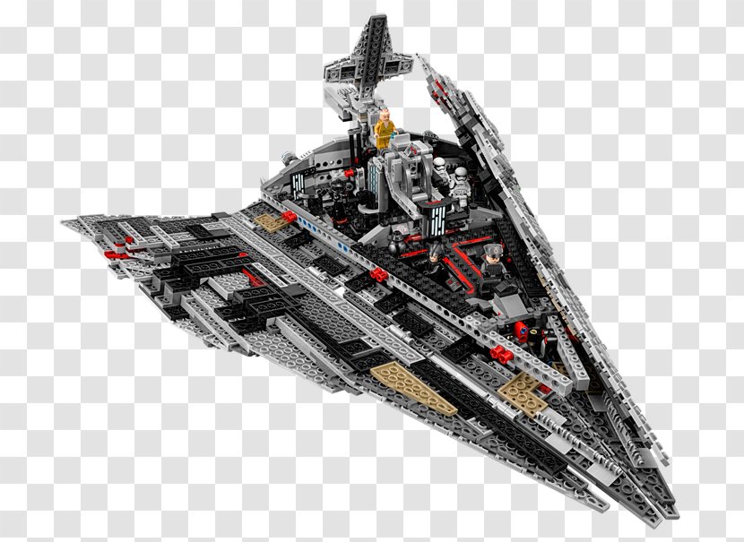 LEGO 75190 Star Wars First Order Destroyer Lego Supreme Leader Snoke - Toy Transparent PNG