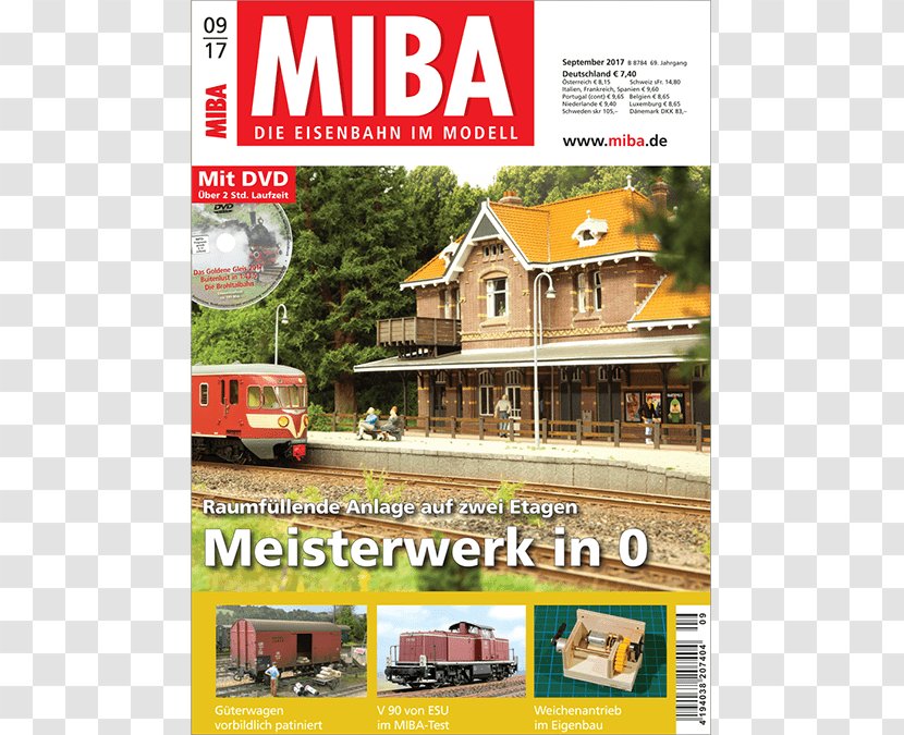 Railroad Magazine Rail Transport Eisenbahn Kurier Schweizer Eisenbahn-Revue - Property - Miba! Transparent PNG