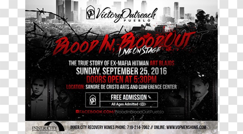 Flyer Brand - Blood In Out Transparent PNG