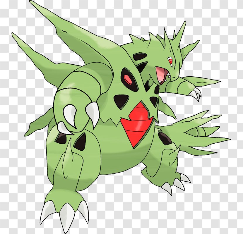 Pokémon Black 2 And White Tyranitar Larvitar Pokemon & - Food Transparent PNG