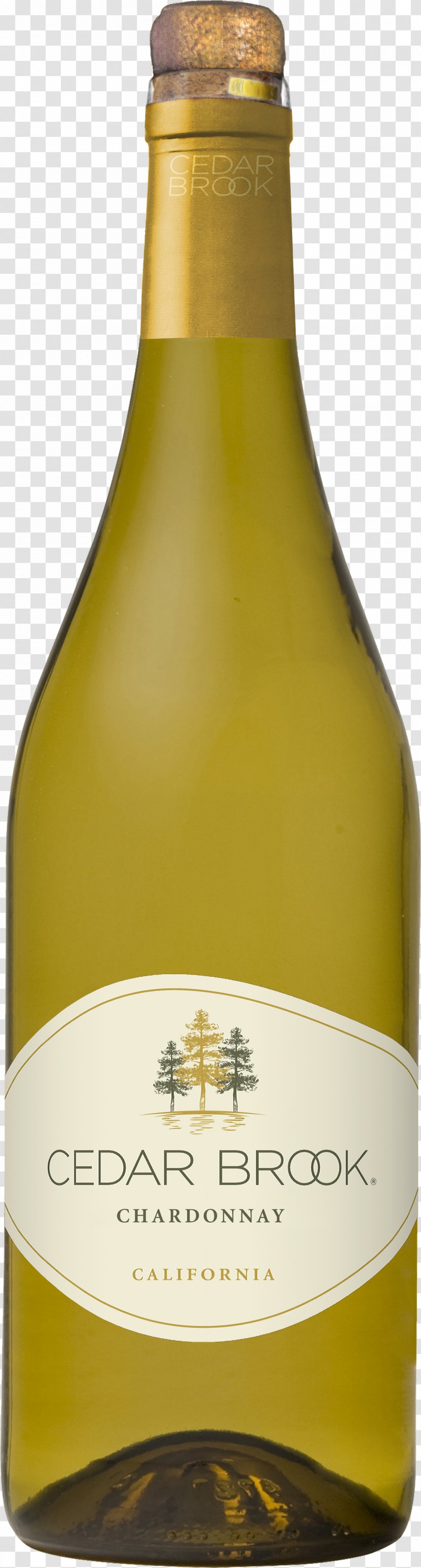 White Wine Chardonnay Bronco Company Champagne - Beer Bottle - Crane Lake Brut Transparent PNG