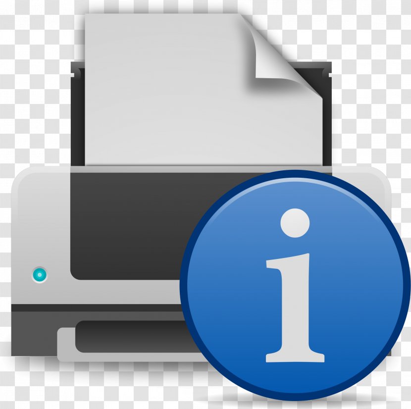 Printer Printing Clip Art - Technology - Pause Button Transparent PNG