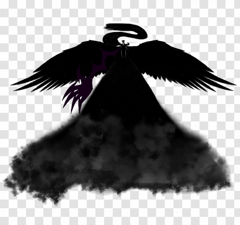 Bird Of Prey Psychosis Feather Beak - Black And White - Sand Monster Transparent PNG