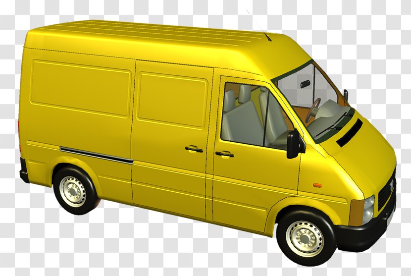 Compact Van Car Vehicle Minivan - Vehiculo Transparent PNG