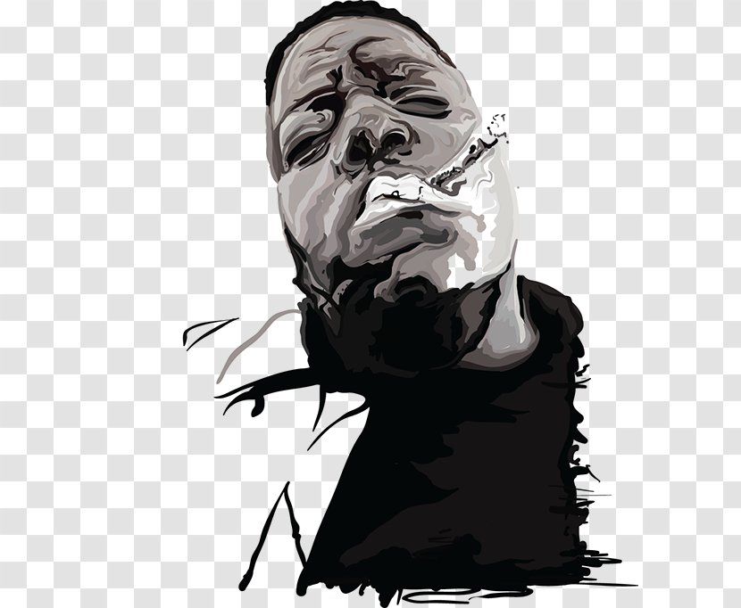 Drawing Visual Arts - Frame - Biggie Smalls Transparent PNG