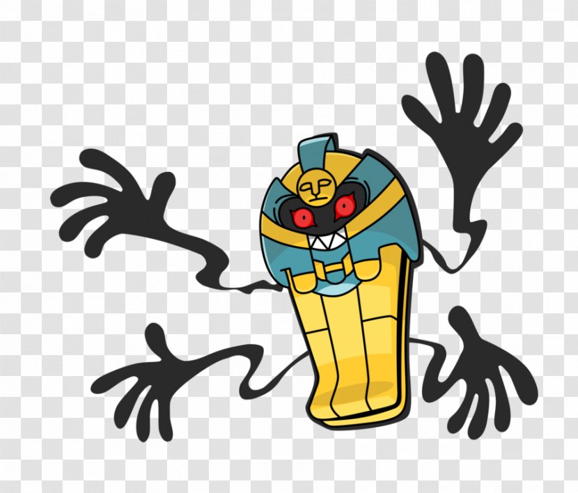 Cofagrigus Yamask Video Games Nintendo - Hand - Minato Vector Transparent PNG