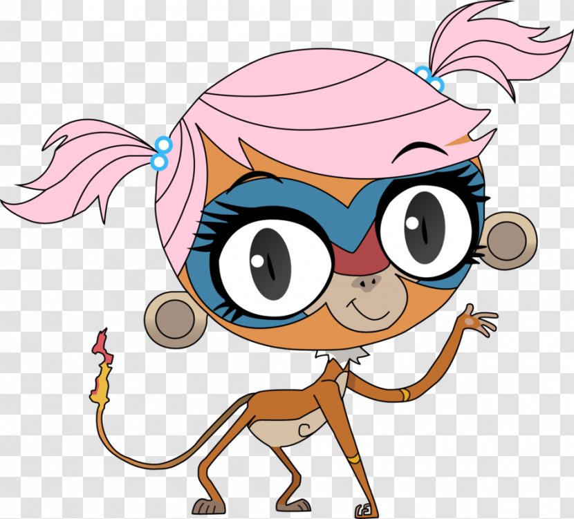 Zoe Trent Minka Mark Penny Ling Littlest Pet Shop - Frame - Infernape Transparent PNG