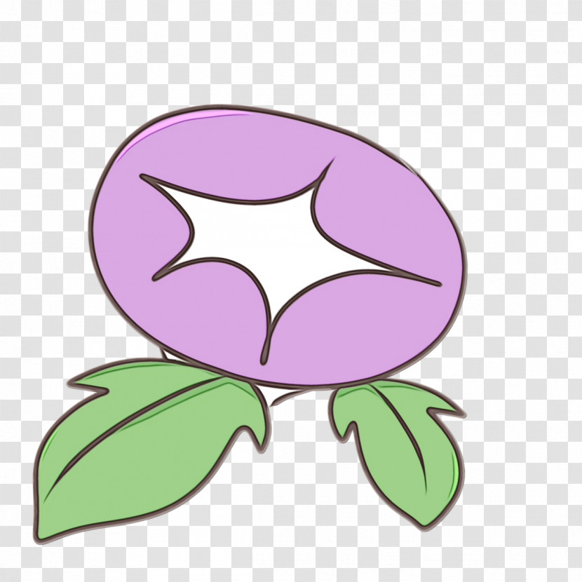 Leaf Flower Cartoon Green M-tree Transparent PNG