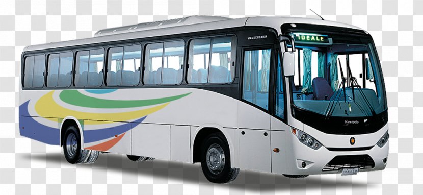 Minibus Marcopolo S.A. Torino Mercedes-Benz - Commercial Vehicle - Bus Transparent PNG