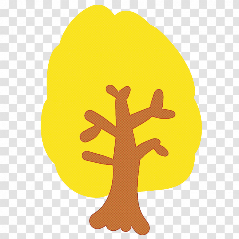 Cartoon Logo Tree Drap Plat En Coton Lavé 290 Cm Transparent PNG