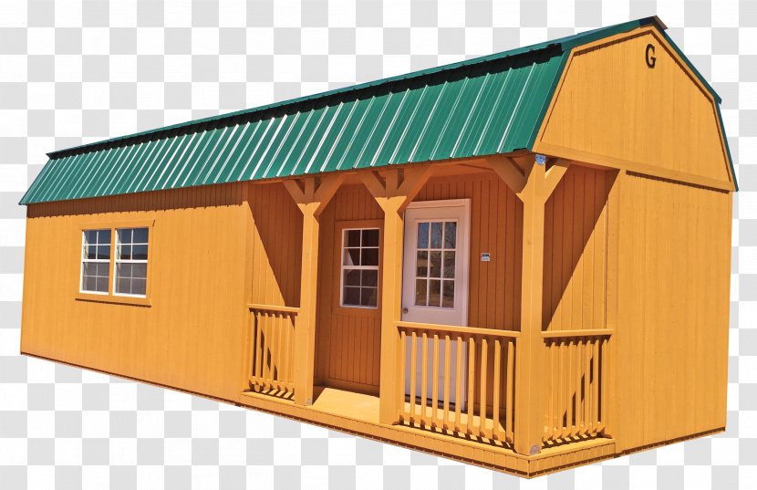 House Barn Log Cabin Roof Building - Shack Transparent PNG