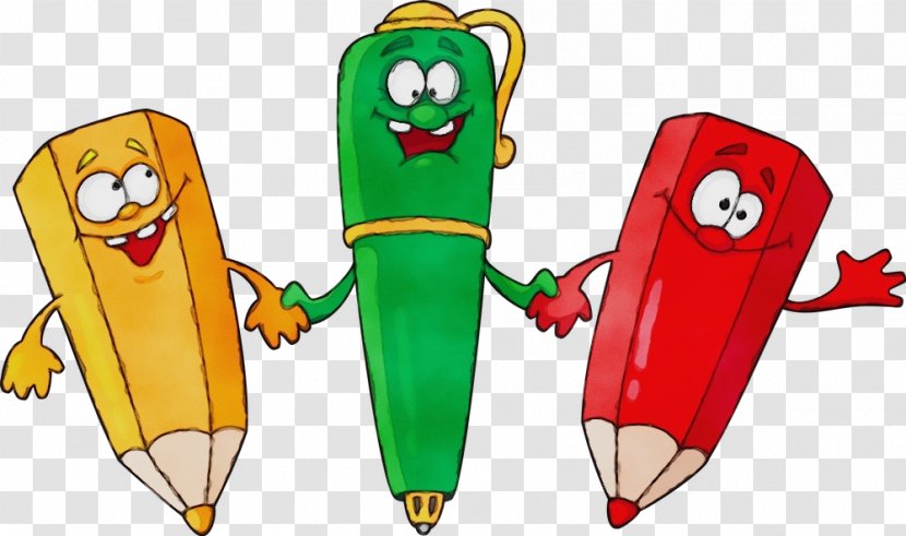 Pencil - Chili Pepper Vegetable Transparent PNG