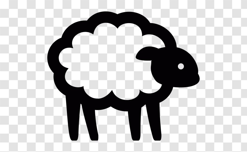 Clip Art Merino - Oval - Lamb Face Silhouette Sheep Head Transparent PNG