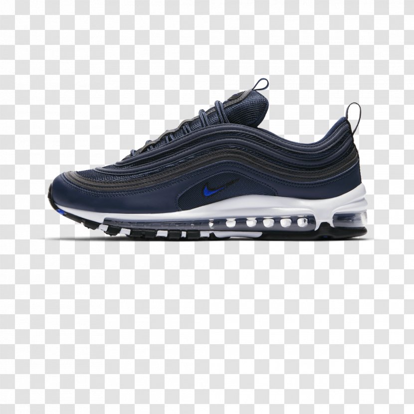 Air Max 97 Obsidian Nike Mens Premium Sneakers - Running Shoe Transparent PNG