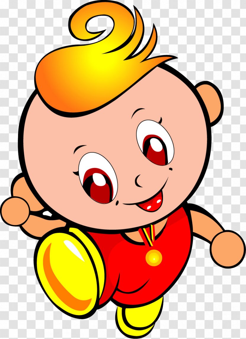 Doll Cartoon Child Cuteness - Yellow Transparent PNG