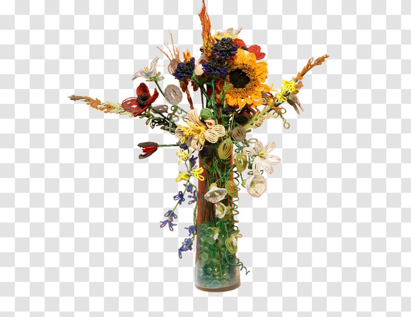 Floral Design Vase Cut Flowers Flower Bouquet - Artificial Transparent PNG