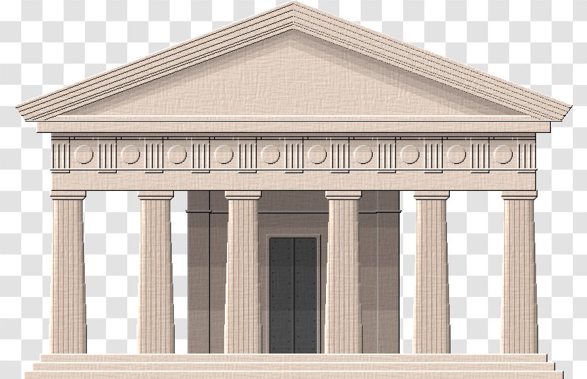 Greece Ancient Greek Temple Egypt Building - Architecture Transparent PNG