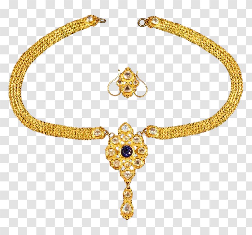 Necklace Earring Gold Jewellery Bracelet Transparent PNG