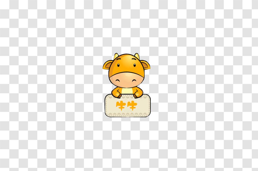 Cartoon Download Illustration - Yellow - Creative Cow Transparent PNG