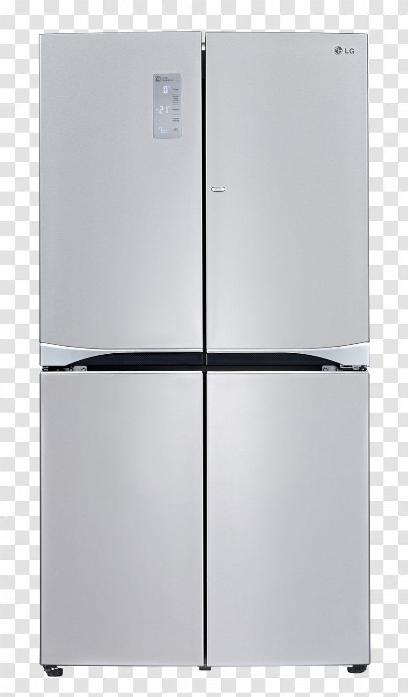Refrigerator LG Electronics Door Freezers GSS6671P - Home Appliance - Fridge Transparent PNG