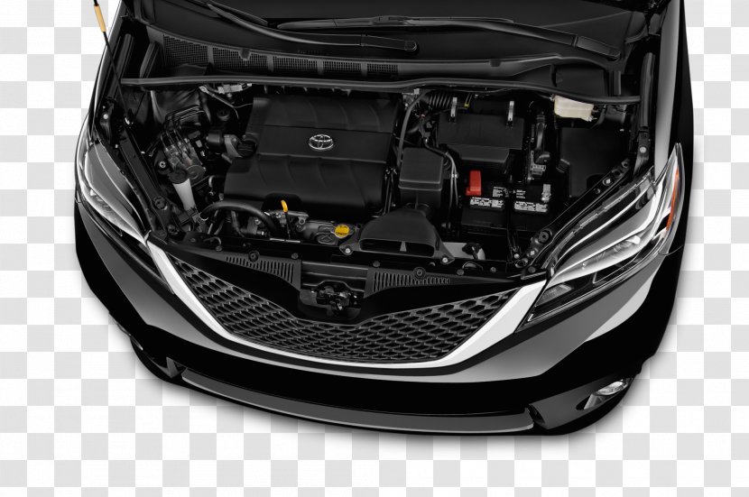 2016 Toyota Sienna Minivan Car Headlamp - Technology Transparent PNG