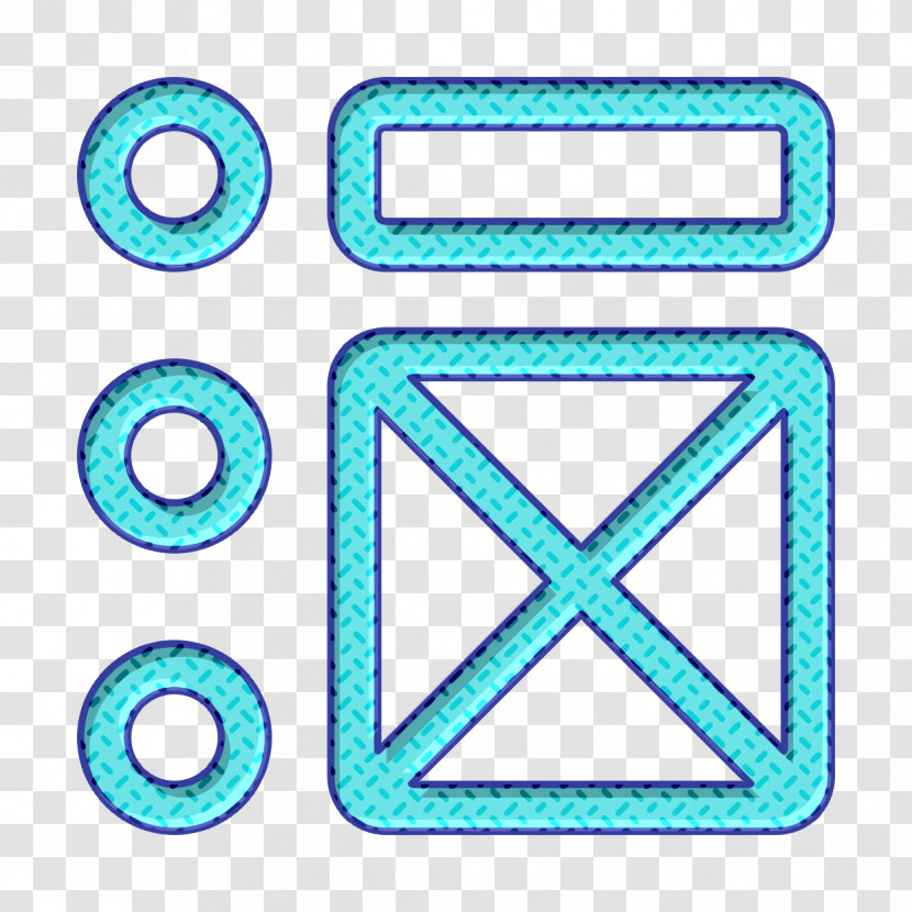 Wireframe Icon Ui Icon Transparent PNG