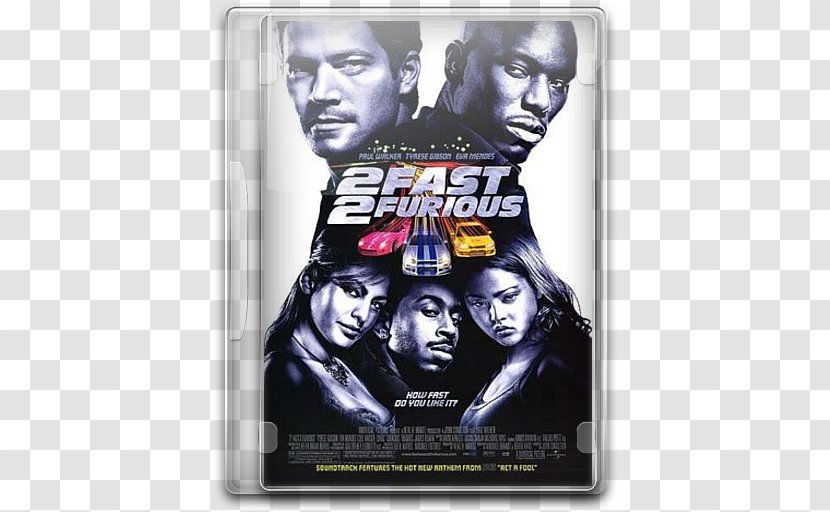 Paul Walker Tyrese Gibson 2 Fast Furious Five Roman Pearce Transparent PNG