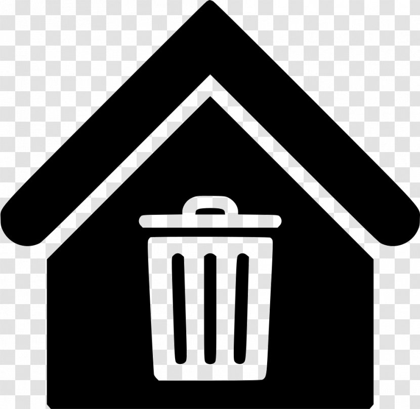 House Home Symbol - Logo - Trash Can Transparent PNG