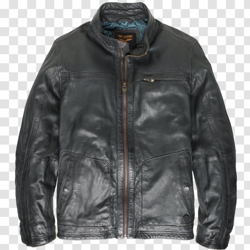 Leather Jacket Zipper Hood Sleeve - Material Transparent PNG