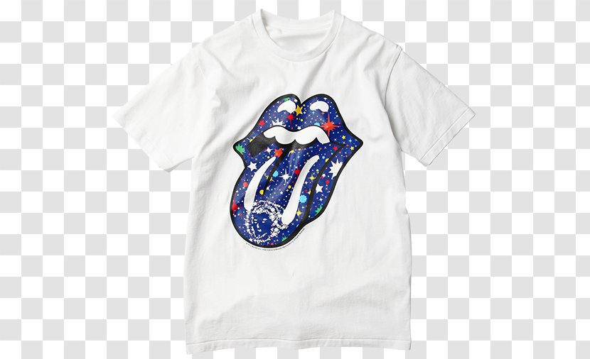 T-shirt The Rolling Stones A Bathing Ape Brand Billionaire Boys Club - Blue Transparent PNG