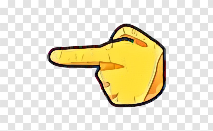 Emoji Finger - Line Art - Smile Hand Transparent PNG