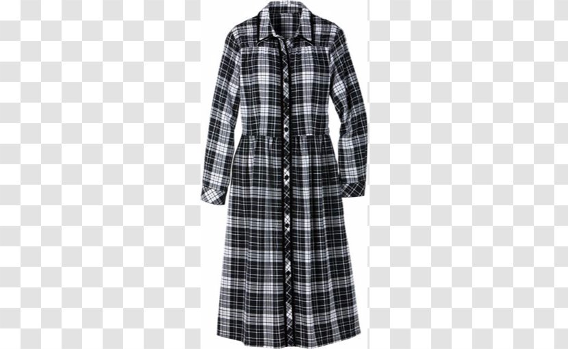 Overcoat Tartan Dress Internet Fashion - Motif Transparent PNG
