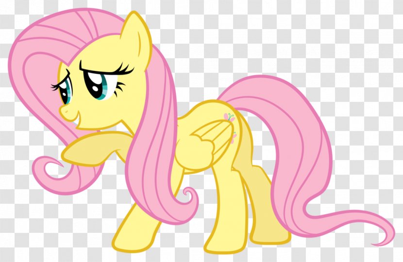 Fluttershy Pony Pinkie Pie Twilight Sparkle Rarity - Silhouette - My Little Transparent PNG