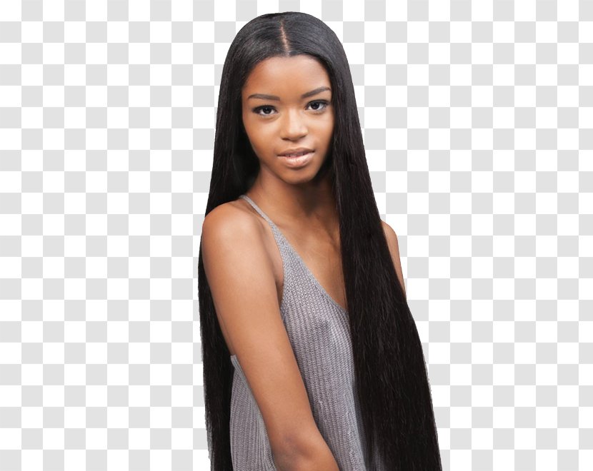 Artificial Hair Integrations Lace Wig Hairstyle - Human - Texture Transparent PNG
