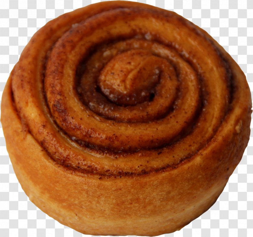 Cinnamon Roll Sticky Bun Danish Pastry Cuisine - Flavor - Transparent Transparent PNG