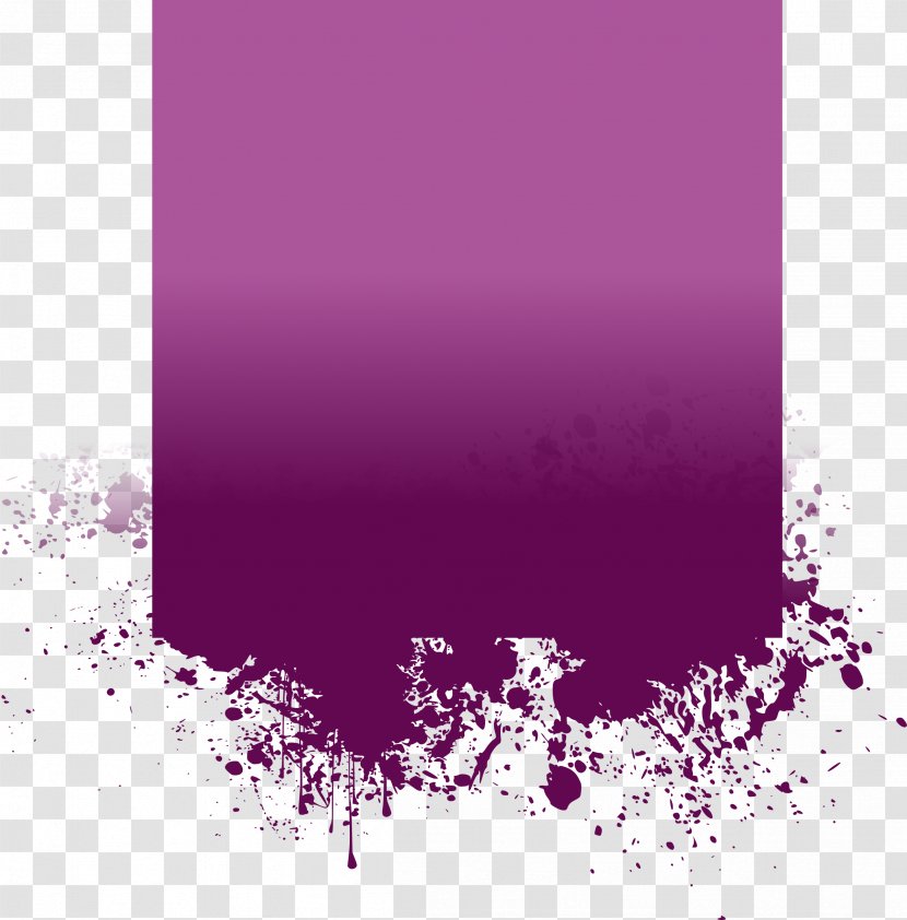 Purple Violet Clip Art - Rectangle Transparent PNG