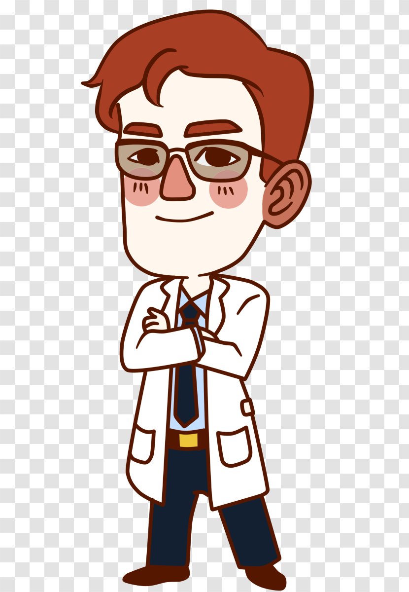 Physician Cartoon Clip Art - Vision Care - Docotr Transparent PNG