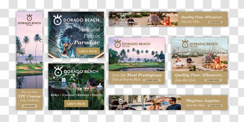 Dorado Graphic Design Resort Flyer Brand - Beach - Real Estate Agency Transparent PNG
