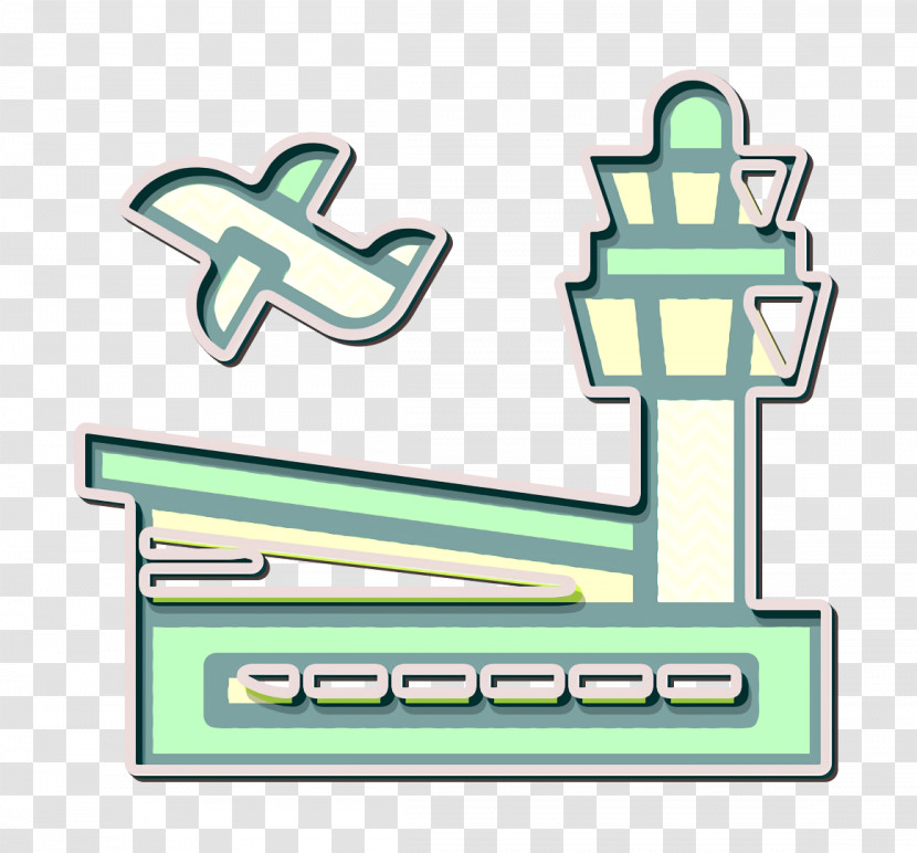 Building Icon Airport Icon Transparent PNG